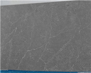 Hot Selling Artificial Stone White Grey Color Quartz Slab