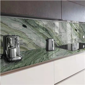 Green Marble Slab Green Cold Ice Jade Marble