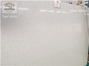 Artificial Silver White Marble