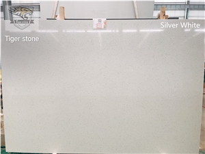 Silver White Quartz, Engineered Stone
