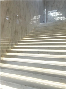 Good Quality Jade White Marble Stairs Steps