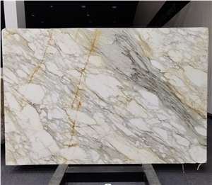 Italy Calacatta Gold Paonazzo Marble Slab