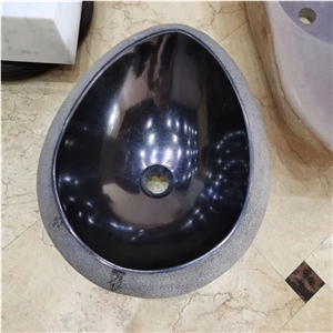 Juparana Light Granite Round Basin Sink