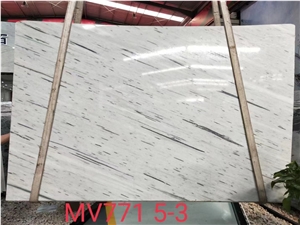 NEW HOT WHITE MARBLE GREY VEIN MARBLE Slab For Wall