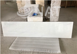 Vietnam White Marble - Crystal White Marble Stairs & Steps