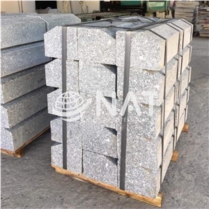 Vietnam Forest White SL Granite Kerbs Curbstone