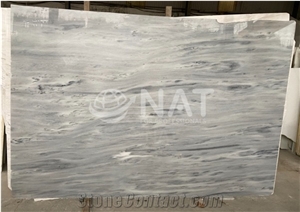 Vietnam Grey Marble Slab - Grey Vein Marble Tribeca Polished