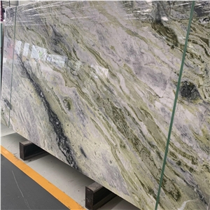 China Natural Green Quartzite Slabs For Wall Tiles
