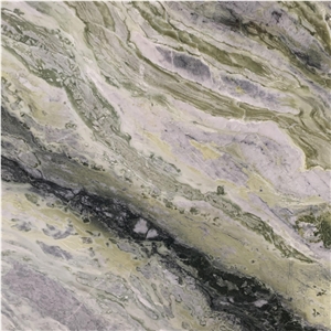 China Natural Green Quartzite Slabs For Wall Tiles