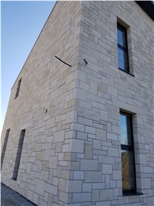White Limestone Split Wall Stone