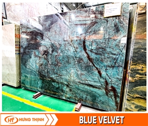 Blue Velvet Quartzite Slabs