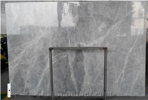 China Silver Grey Marble Slabs