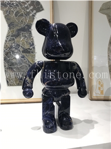 Bearbrick Violence Bear Collection Gloomy Bear Statue