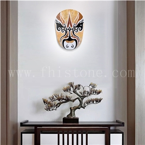 Beijing Opera Facial Masks Peking Opera Mask Stone Project2