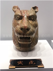 Chinese Zodiac Signs 12 Zodiacal Animals Stone Gift