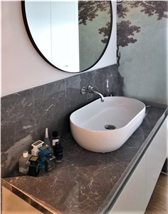 Mont Parnes Marble Vanity Tops, Bathroom Countertop
