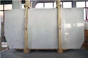 Piges Drama White Marble Slabs- Piges A2 White Marble