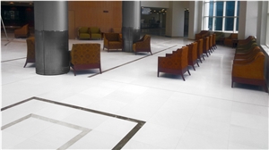 White Sivec Marble Wall And Floor Applications