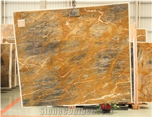 China XIN GE LI Brown Black Marble Polished Xingeli Marble Slabs