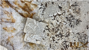 Golden Crystal Patagonia Granite,New Feldquartz Granite Slab