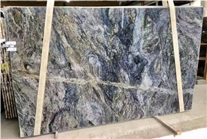Rising Blue Quartzite Slabs