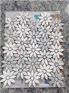 White Marble Mosaic ,White Marble Mosaic Wall Tile