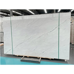 High Quality Sivec White Marble Polished Slabs Flooring Tile
