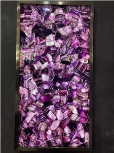 Purple Quartz Semi-Precious Stone