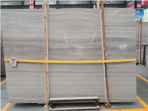 Marble White Wooden Slab