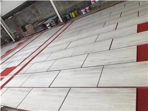 Natural Stone White Wood Vein China Tile And Slabs