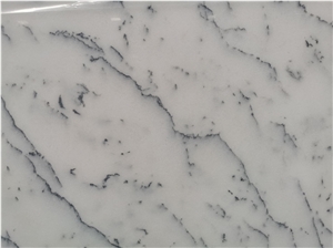 Popular White Natural Marble Polished Surface