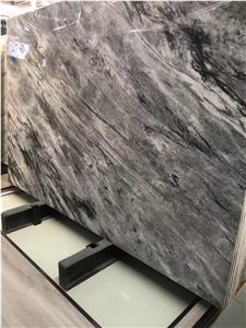 Grey Marble With Beautiful Veins For Hotel Project