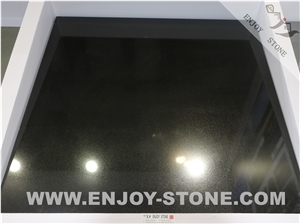 China Absolute Black Granite Tiles With Polished