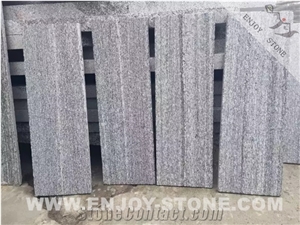 China Grey Granite G302 Nero Santiago Flamed Granite Tile