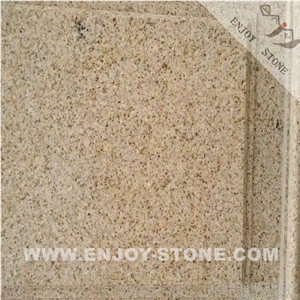 Flamed G682 Golden Rust Granite Floor & Wall Tiles