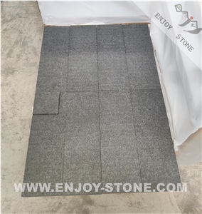 G684 Fuding Blace Granite Tiles Flamed