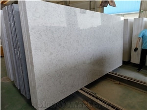 White With Vein Quartz Slabs Stone  Engineered Stone