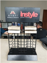 Table Stone Display Stand For Marketing Tool