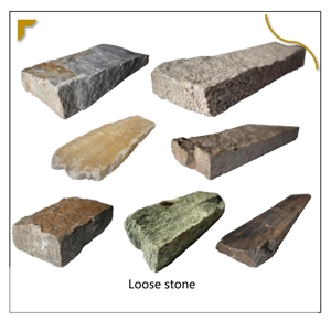 UNION DECO Natural Quartzite Loose Stone Veneer And Corner