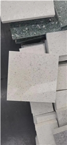 Snow White Artificial Stone Terrazzo Slabs And Tiles