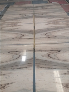 Platinum Sands Marble Backed Artificial Compound Stone For Interior