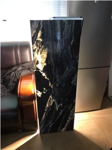Black Granite Backlit Panels