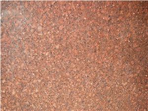 China Guangze Red Granite Slab For Kitchen Work Top
