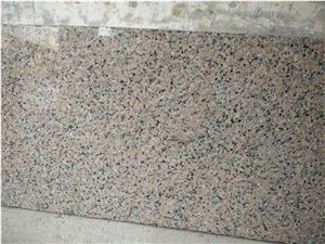 China Sanbao Red Granite Wall Clading Slab