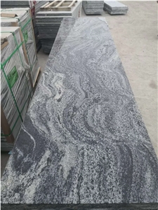 Chinese Juparana Grey Granite Walling Slab