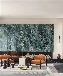 Luxury Prada Green Marble Slab ,Wall Tile