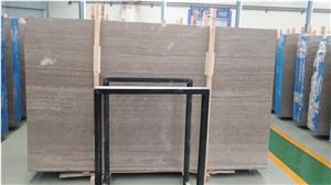 Reliable Quality China Coffee Wood Vein Marble Slab&Tile