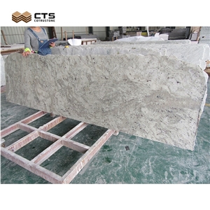 Andromeda White Granite Slabs Custom Bathroom Tiles