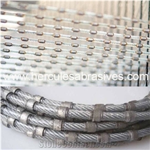 Diamond Wire With Plastic For Block Cutting