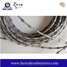 Plastic Coated Diamond Wire/Rope Saw For Stone Profiling